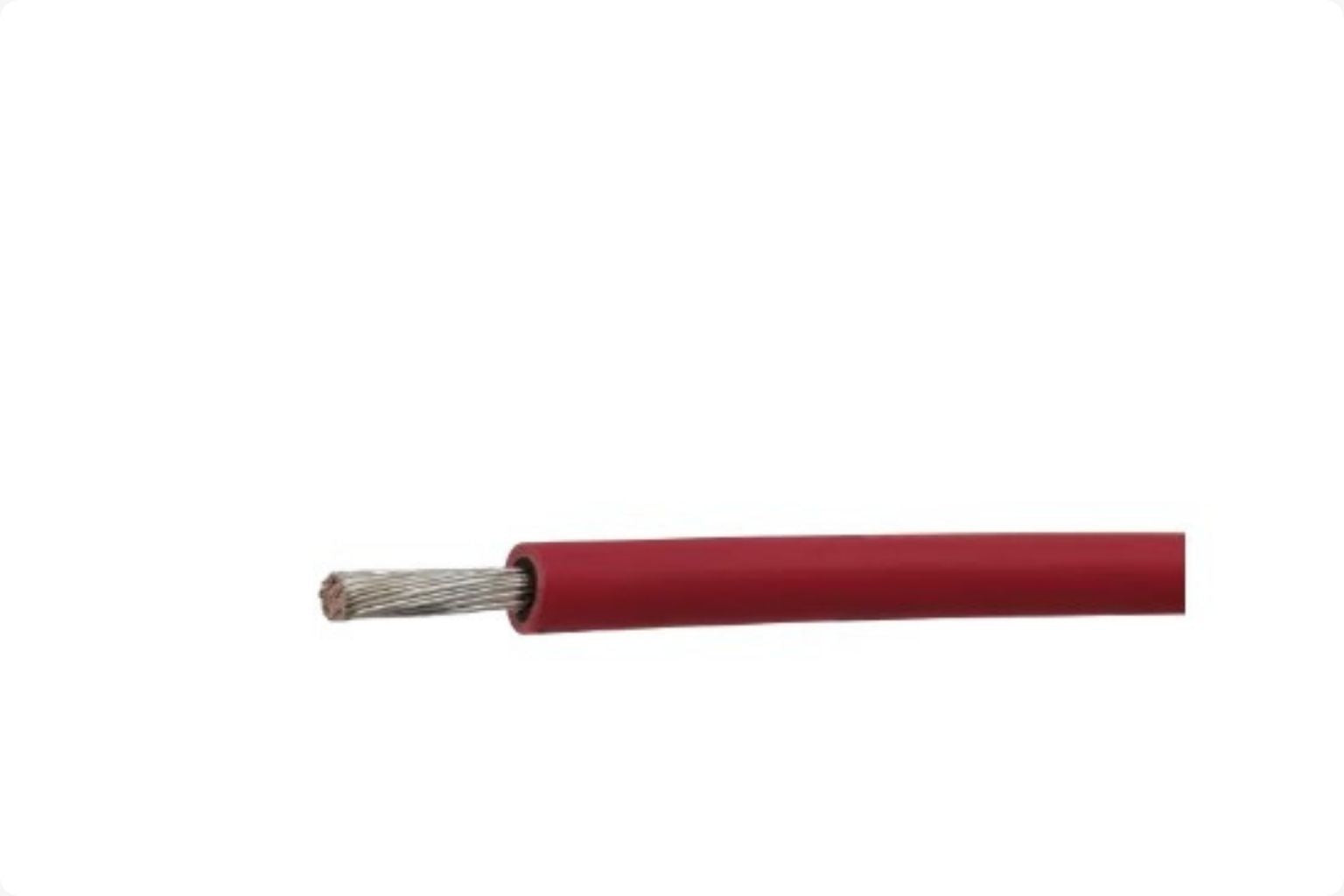 1x4.0mm2 H1Z2Z2-K Rouge DCA - 100 Mtr