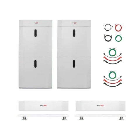 Batterie SolarEdge Home 48V – Pack complet 18.4 kWh avec BMS, base et kit de protection (kit pour onduleur Home Hub)