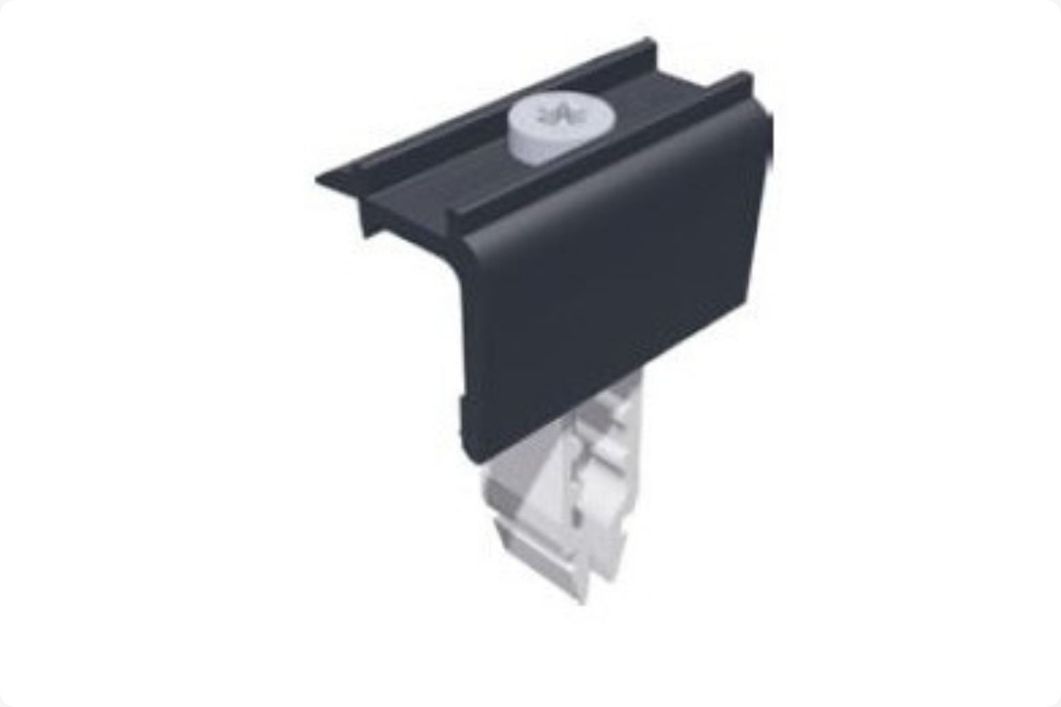 Clame de fin noir quick 30mm