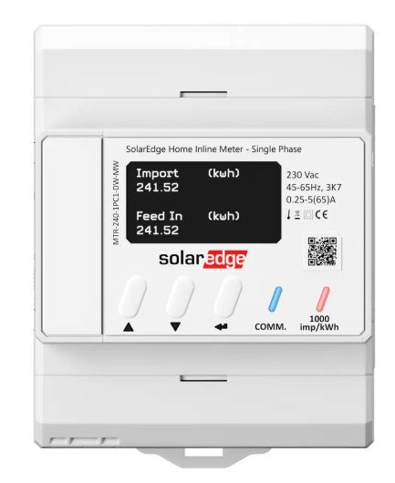 Inline Energy Meter with Energy Net, 1PH/3PH 230/400V, 65A